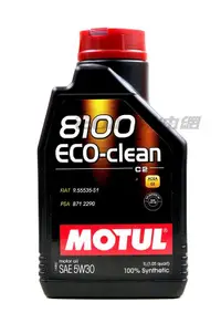 在飛比找樂天市場購物網優惠-MOTUL 8100 ECO CLEAN C2 5W30 全