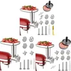 Sausage Filling Tubes Grinding Plates Grinder Attachment for Stand Mixers