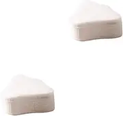 2sets Non-woven Membrane Paper Remover for Patches Facial Nose Paper Nose Strips for Pores Charcoal Pore Covers Moisturizing Plant White 80pcs*2