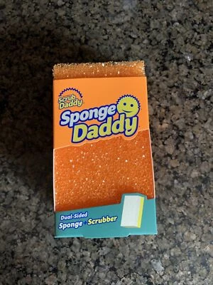 Scrub Daddy, Sponge Daddy, Two-3Packs Resofoam Sponges Total Of 6 Sponges