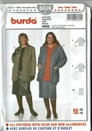 Burda 8439-Sewing Pattern - Skirt, Jacket - Women's Sizes 18-32