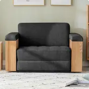 Rio Timber Sofa Bed - Slate / Double