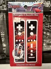 disney cars nintendo wii controller nunchuck skin 2 Pack 2009 New In Package