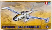 Tamiya 61060 Republic F-84 Thunderjet 1/48 Scale Plastic Model Kit Open Box