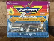 Vintage 1989 Micro Machines #7 Lumberjacks - series 6407