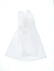 DKNY Cross-Back Midi Dress Ivory