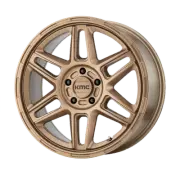 18x8 KMC KM716 NOMAD Matte Bronze Wheel 5x108 (38mm) (for: Jaguar)