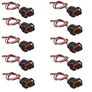 10 Kit Multi Purpose Electric Connector 3 Blades For: BMW GM Chrysler Mercedes (for: Hyundai)