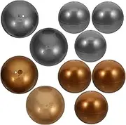 LIFKOME 8pcs Empty Round for Gumball Machines Plastic Fillable Ornaments for Gachapon Machines Enhances Vending Efficiency Customer Appeal