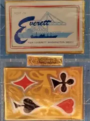 Vintage Port of Everett, Washington, Pier 1 BB Advertising Playing Cards, NMIP!