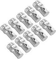 MUELODSIC 10pcs Mini Bike Throttle Cable Ends Fit for Motorcycle Heavy Duty Lock Clamps