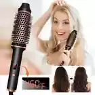 Electric Hair Brushes Curling Iron Brush Ceramic Ionic Hair Curler 3 IN 1