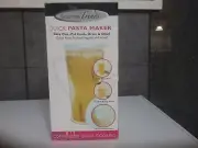 Vintage GOURMET TRENDS QUICK PASTA MAKER Easy, One-Pot Cooking Drain Lid