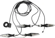 Motorcycle Turn Signal Conversion Kit Motorcycle Water Turn Signal Lights Indicator Lights Flash Lights Indicator Lights
