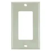 SUNLITE 1 Gang Decorative Plate - Ivory Color