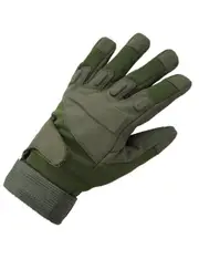 Unisex Full Finger Gloves Warm Windproof Thickening Comfortable Outdoor Gloves Cycling Motorcycle Hiking Camping Green Xl - Army Green - Xl