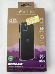Nimble Apple iPhone 13 iPhone Disc Case - Clear new in box