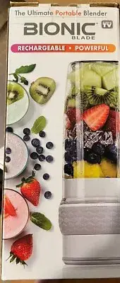 Bionic Blade Portable On The Go Blender. Rechargeable. BRAND NEW Sealed #5116