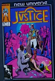 Justice New Universe Marvel #1 NEW UNREAD 1986 Archie Goodwin