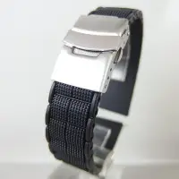 在飛比找Yahoo!奇摩拍賣優惠-錶帶屋 不銹鋼單折扣PVC錶帶 20mm 22mm 代用 Z