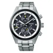 Seiko Prospex Speedtimer GPS Solar Dual Time Chronograph Steel Watch SSH167
