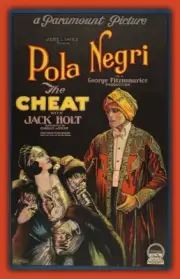 The Cheat - Pola Negri - Movie Poster Image - BIG MAGNET 3.5 x 5 in