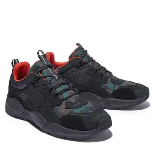 Timberland 男款黑色Ripcord織物休閒鞋|A2K6G015