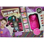 兒童彩妝系列 - 印甲機套裝 指甲彩繪 指甲機套裝 指甲彩繪玩具 兒童美甲 兒童 美甲DIY 玩具 DIY 女孩 裝扮