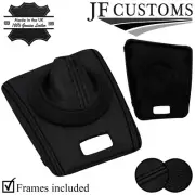 BLACK STITCH LEATHER SMG AUTOMATIC GEAR + SURROUND TRIMS FOR BMW E46 99-05 (for: BMW)