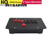 HAMGEEK HG-J500B Arcade Controller Fight Stick Game Controller Black&Red Button