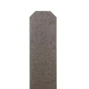 Natures Composites Dog-Eared Fence and Gate Picket 5 inW in Rosewood (7-Pack)