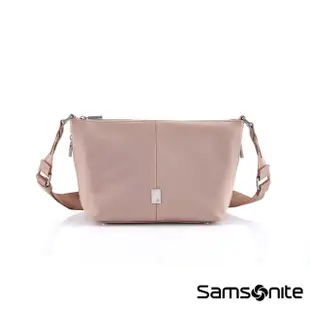 【Samsonite 新秀麗】UP-LINE 時尚優雅輕量尼龍女性斜肩包/斜背包(多色可選)