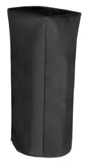 RCF TT 808-AS Subwoofer Vertically Positioned with Top Handle Opening Cover