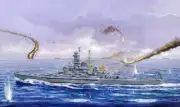 1/700 USS South Dakota BB57 Battleship 1945