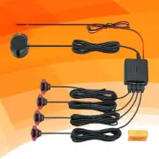 4 Parking Sensors Car Reverse Backup Rear Buzzer Radar System Kit Sound Alarm (for: Kia)