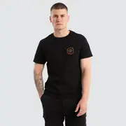 [Brixton] Oath V Standard Tee Black Rust Sand