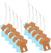 HOODANCOS 1 Set Delicate Thank You Tags Decorative Paper for Teachers for Parties Baking and Creative Present Wrapping Paper Tags with Shirt Design