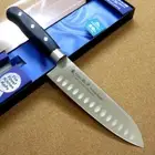 Seki Cutlery Dimple Santoku Knife 17cm (170mm) Made by Noshu limited From JAPAN