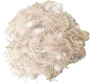 Shuoxpy 1.4 Oz Natural Bird Nesting Materials, Bird Nest Bedding Material, Great for Nest Building for Bird Small Animals
