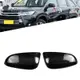 適用於豐田漢蘭達 2015-2021 RAV4 2015-2019 更換零件的汽車真正碳纖維後視鏡蓋後視鏡蓋飾板
