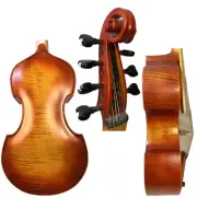 Broque style SONG Maestro 7strings 15 1/2" viola da gamba,Whole maple back#12698