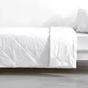 Renee Taylor Doona 250GSM Single Bed Cotton Quilt 300TC Lightweight All Natural