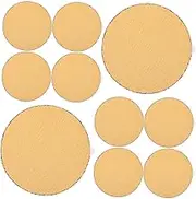 10pcs Self Adhesive Sanding Discs Grit Sandpaper Pads Compatible with Angle Grinder and Drill Versatile Grinding Tool for Rough Surfaces