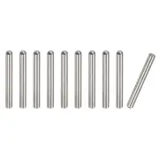 4x25mm Dowel Pins, 10pcs Round Head Flat Chamfered End Dowel Pin