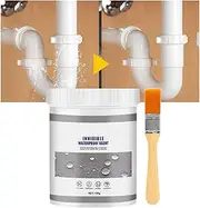RIZGHWOY Transparent Anti Leaking Agent, Long Lasting Effects, Brush Included, Suitable for Ceramic Tiles, Ideal for Preventing Leaks, Material: Paint (100g)