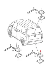 Genuine AUDI VW Q5 Sportback ID. Buzz Ctrl Unit 3G0962243F