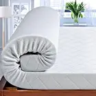 3 Inch Cooling Memory Foam Mattress Topper Queen, High Density Foam Bed Toppe...