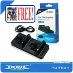 [DOBE TP4-002] PS4 DOBE SLIM / PRO 雙充電座黑色
