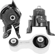 Engine Motor Mounts Set - Compatible with Mazda 6 2003 2004 2005 2006 2007 2008 2.3L, Replace# A5829 A6494 A6497, Set of 3