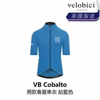 在飛比找momo購物網優惠-【velobici】Cobalto 男款春夏車衣 鈷藍色